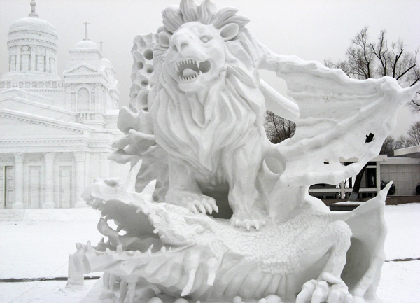 Lion Sculpture
